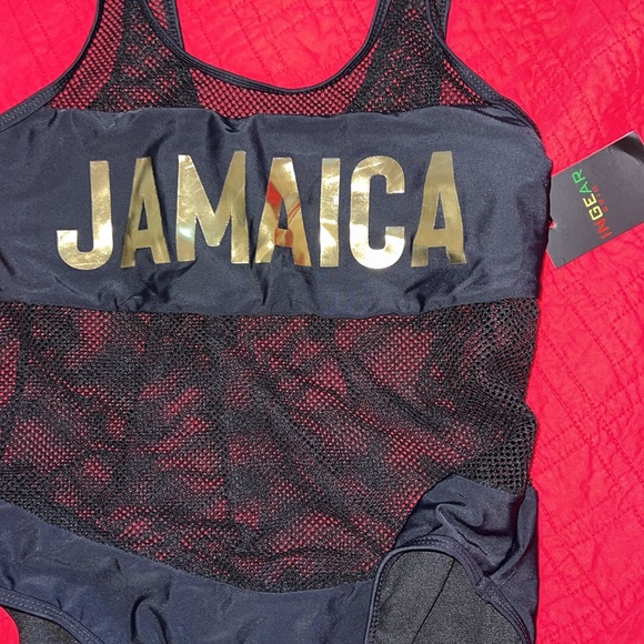 ONE PIECE, BLACK MESH & SOLID BLACK BATHING SUIT! **BRAND NEW** “JAMAICA”🔥 - Picture 2 of 4